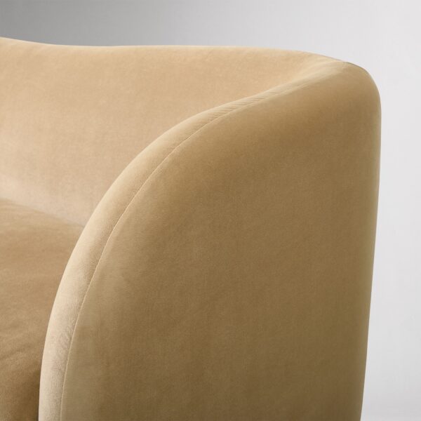 kaufman-sofa-76-96-xl Amira Curve Lounge Sofa