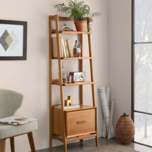 mid-century-bookshelf-w-drawer-22-2-xl Harper Ladder Shelf with Drawer