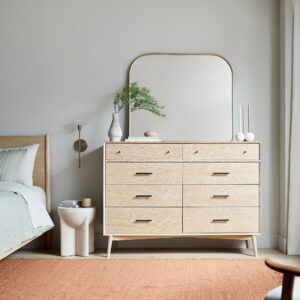Nordic Haven 8-Drawer Dresser