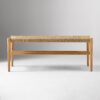 baycrest-outdoor-teak-extendable-dining-table-84-100-bench-xl (1) Evaro Indoor/Outdoor Dining Set from